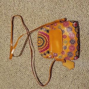 VIVID BY SUKRITI YELLOW CROSSBODY BAG